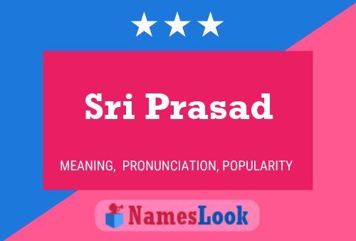 Sri Prasad Name Poster