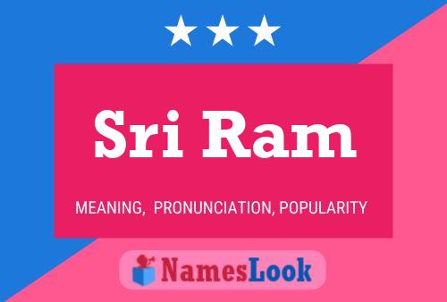 Sri Ram Name Poster