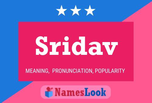 Sridav Name Poster