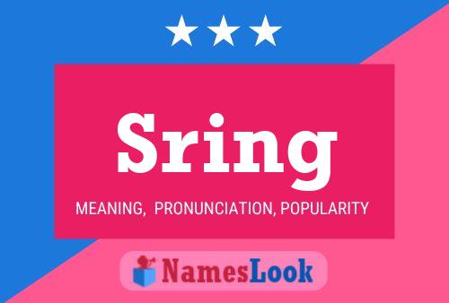 Sring Name Poster