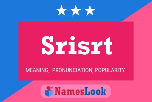 Srisrt Name Poster