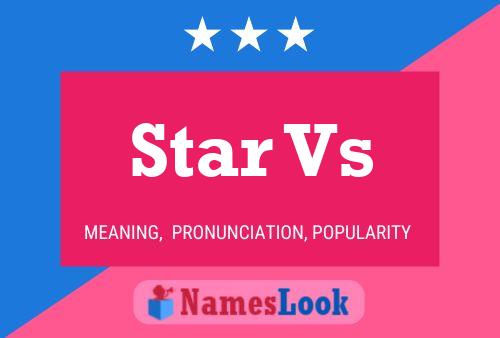 Star Vs Name Poster