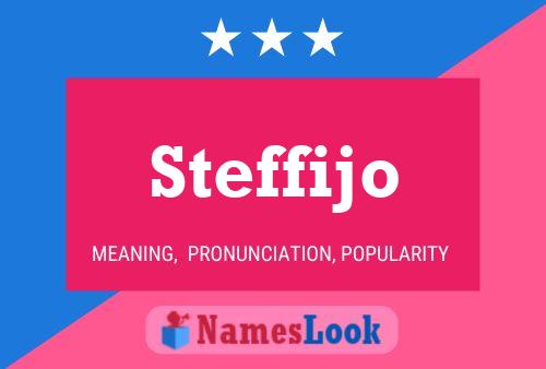 Steffijo Name Poster