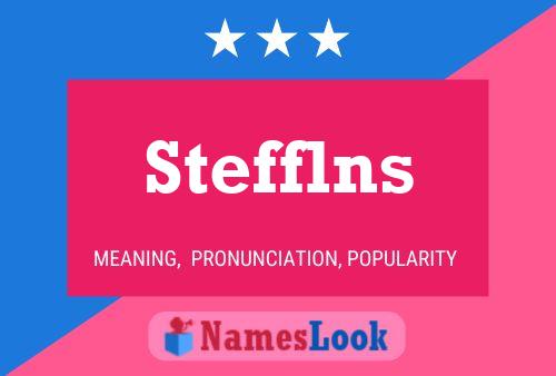 Stefflns Name Poster