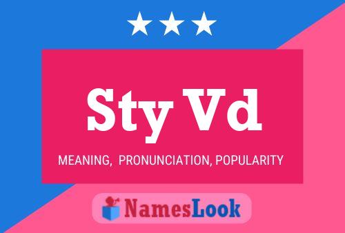 Sty Vd Name Poster