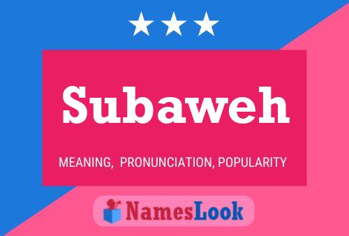 Subaweh Name Poster