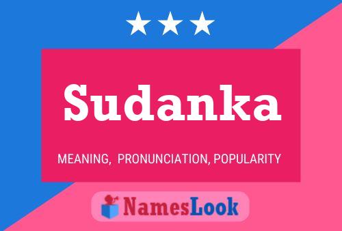 Sudanka Name Poster