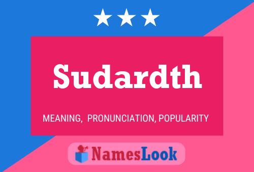 Sudardth Name Poster