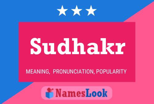 Sudhakr Name Poster