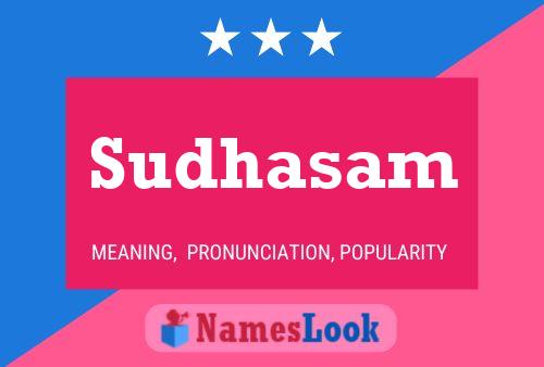 Sudhasam Name Poster