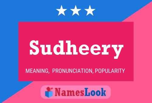 Sudheery Name Poster