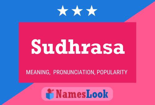 Sudhrasa Name Poster