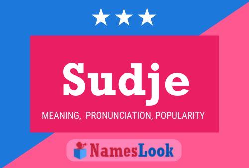 Sudje Name Poster