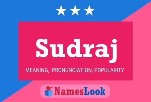 Sudraj Name Poster