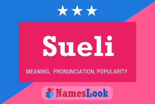 Sueli Name Poster