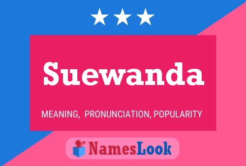 Suewanda Name Poster