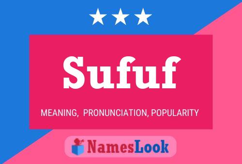 Sufuf Name Poster