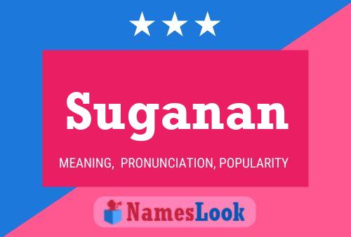 Suganan Name Poster