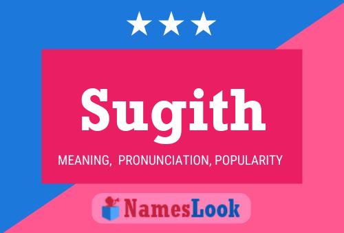 Sugith Name Poster