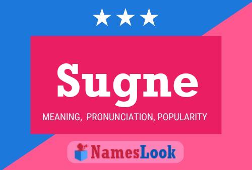 Sugne Name Poster