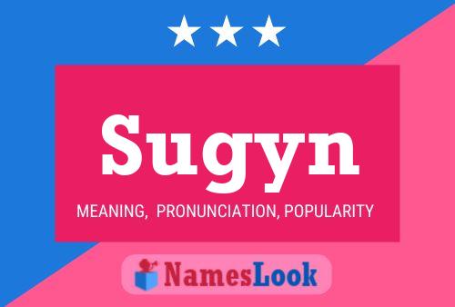 Sugyn Name Poster