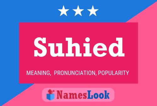 Suhied Name Poster