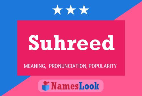 Suhreed Name Poster