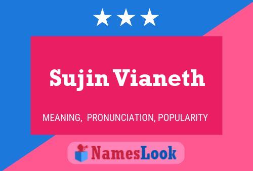 Sujin Vianeth Name Poster