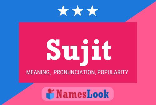 Sujit Name Poster