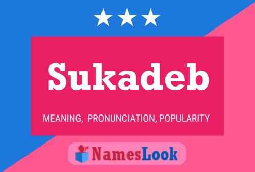 Sukadeb Name Poster