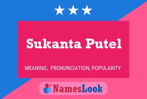 Sukanta Putel Name Poster