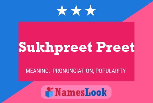 Sukhpreet Preet Name Poster