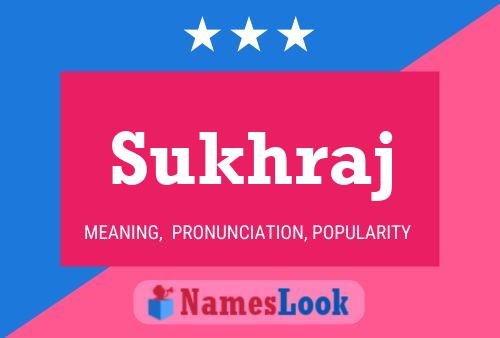 Sukhraj Name Poster