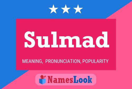 Sulmad Name Poster