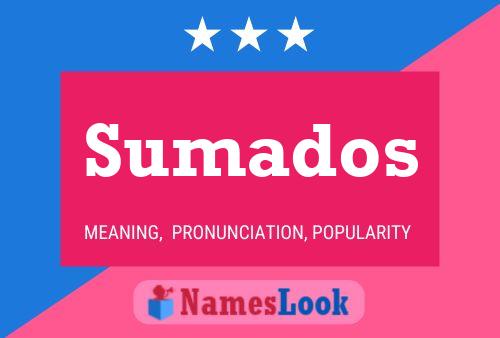 Sumados Name Poster