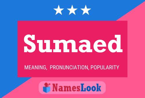 Sumaed Name Poster