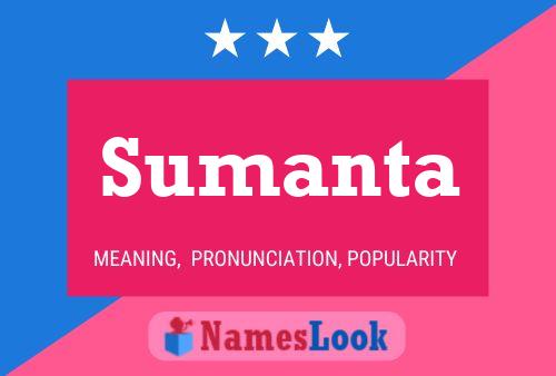 Sumanta Name Poster