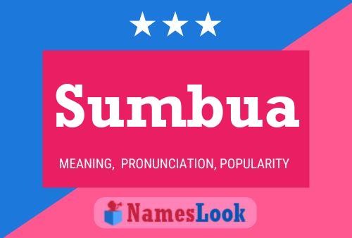 Sumbua Name Poster