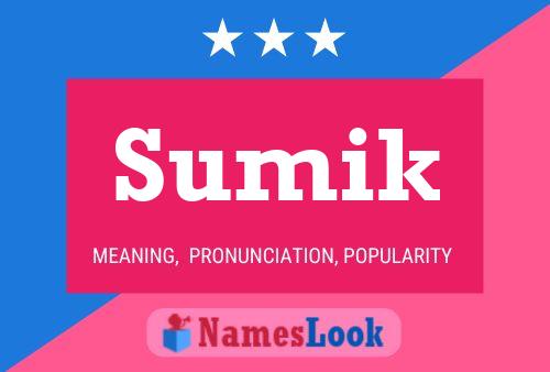 Sumik Name Poster