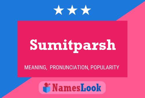 Sumitparsh Name Poster