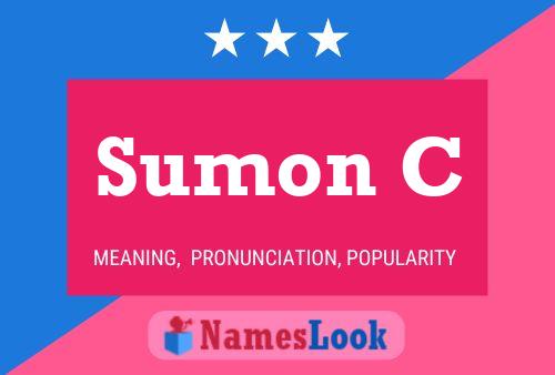 Sumon C Name Poster