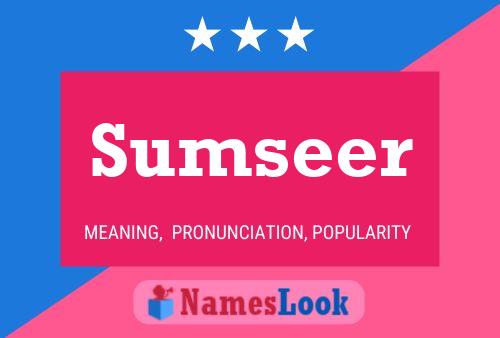 Sumseer Name Poster