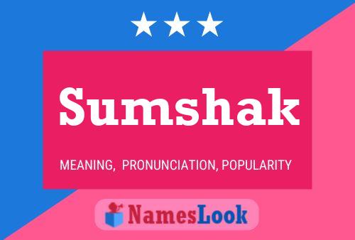 Sumshak Name Poster