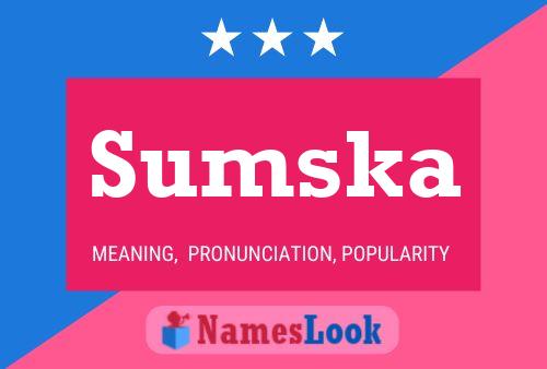 Sumska Name Poster