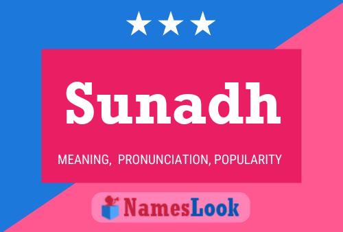 Sunadh Name Poster