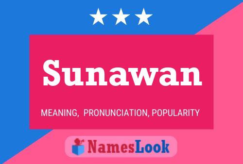 Sunawan Name Poster