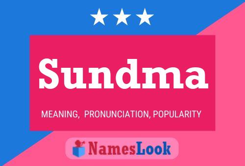 Sundma Name Poster