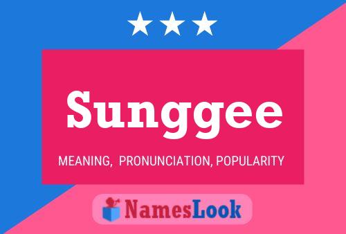 Sunggee Name Poster