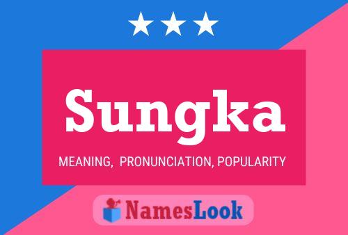 Sungka Name Poster