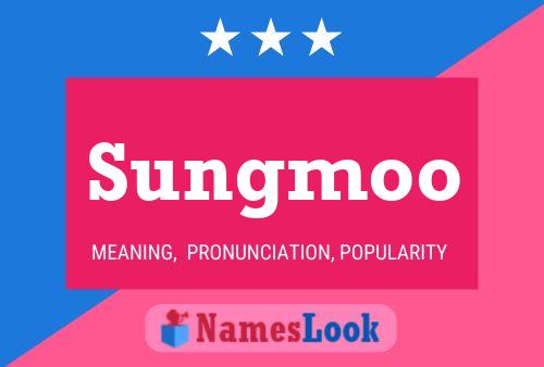 Sungmoo Name Poster